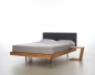 Preview: orig. SMOOTH Modernes Bett aus Erle